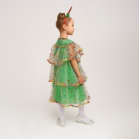 Карнавальный костюм &laquo;Ёлочка волшебная&raquo;, органза, р. 28, рост 98-104 см