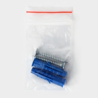 Полка прямая для ванной с высокими бортиками, 24,5&times;13&times;16,5 см, цвет черный