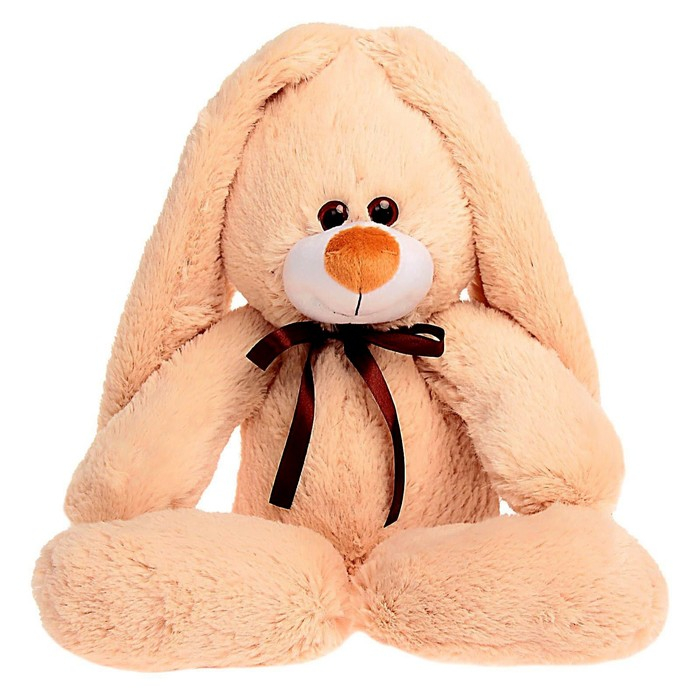 Мягкая игрушка &laquo;Заяц подарочный&raquo;, цвет бежевый, 55 см