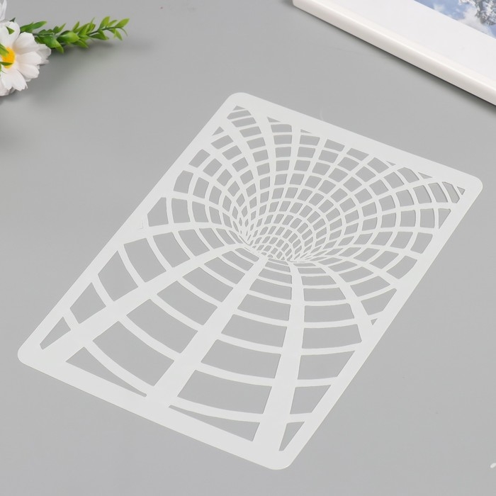 Трафарет пластик "Тоннель" 21х29,7 см