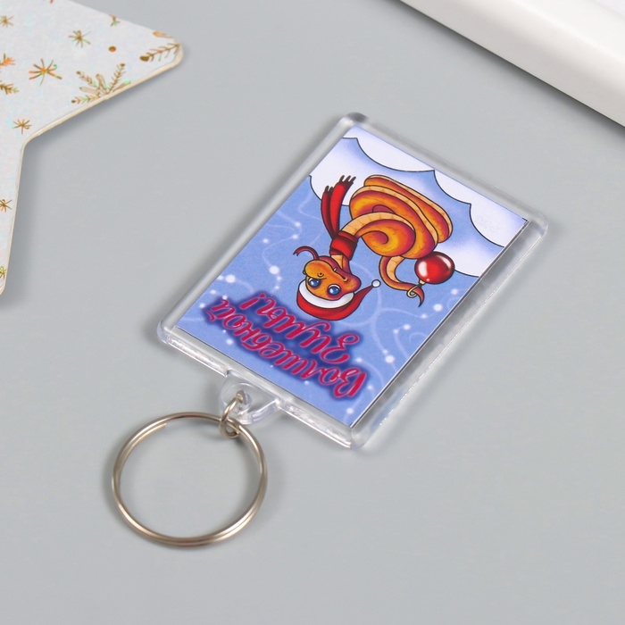 Новогодний брелок Новогодний брелок "Мультяшка" 3,5х5 см