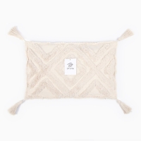 Наволочка декоративная &laquo;Этель&raquo; Бохо, 30х50 см, цвет молочный, 100% хлопок