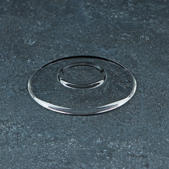 Блюдце стеклянное &laquo;Классика&raquo;, d=8,8 см