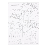 Раскраска акварелью с красками «Мои первые эскизы», А4 Раскраска акварелью с красками «Мои первые эскизы», А4