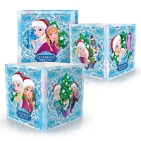 Коробка подарочная складная "Сказочного нового года", 30х30х30 см, Холодное сердце Коробка подарочная складная "Сказочного нового года", 30х30х30 см, Холодное сердце