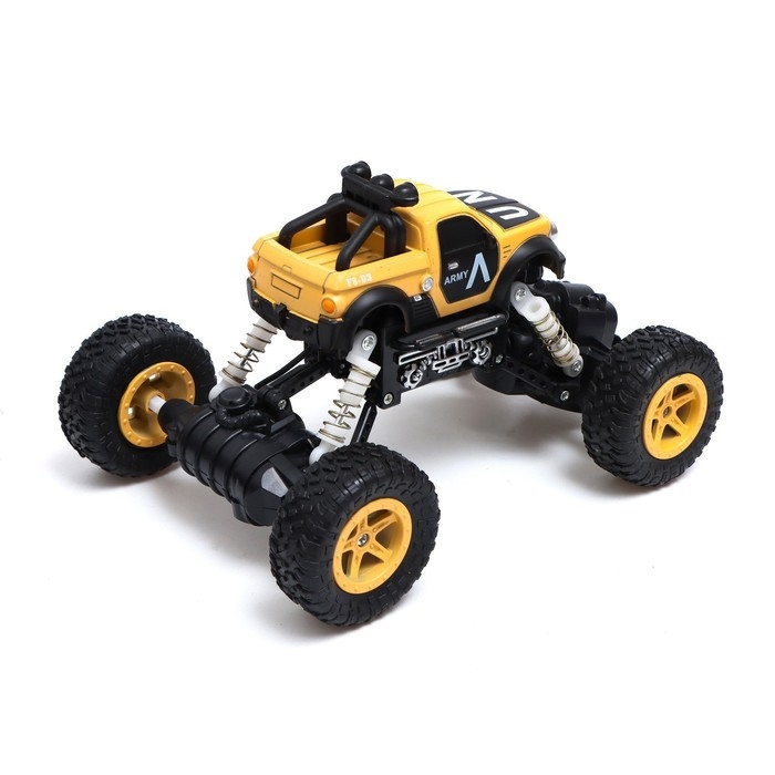 Джип радиоуправляемый &laquo;Армия&raquo;, работает от аккумулятора, цвет песочный