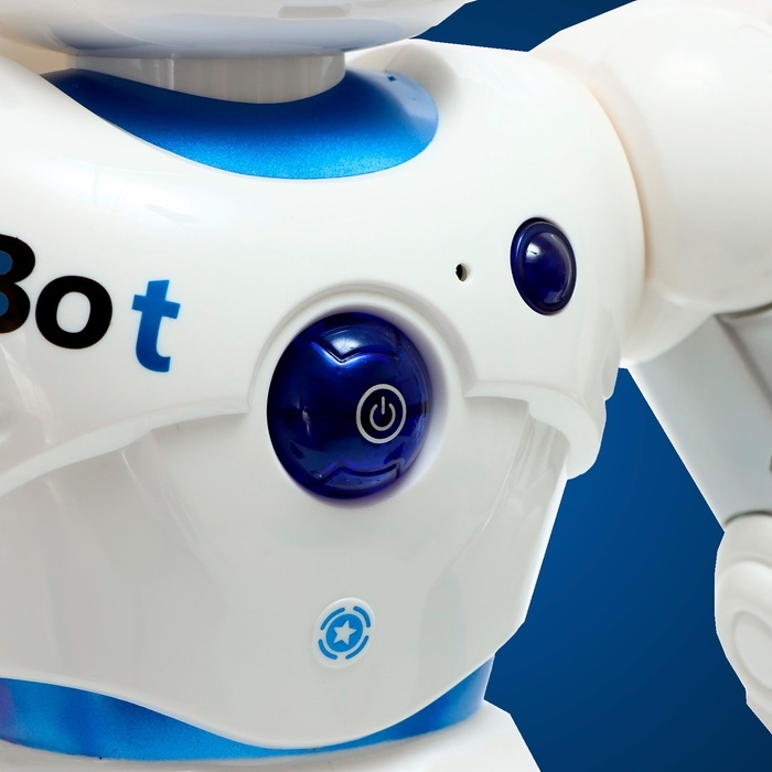 Робот &laquo;Карл&raquo;, на радиоуправлении, интерактивный, световые, звуковые эффекты, работает от аккумулятора