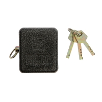 Замок навесной "АЛЛЮР" ВС2-10-01С, с закрытой дужкой, цвет антик серебряный Замок навесной "АЛЛЮР" ВС2-10-01С, с закрытой дужкой, цвет антик серебряный