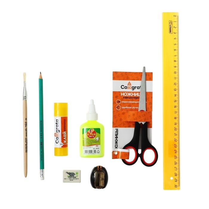 Папка для труда А4, 325 х 230 х 25 мм, молния вокруг, откидная планка, пластиковая, ПТР-1 Папка для труда А4, 325 х 230 х 25 мм, молния вокруг, откидная планка, пластиковая, ПТР-1 "Зверята", с наполнением 10 предметов