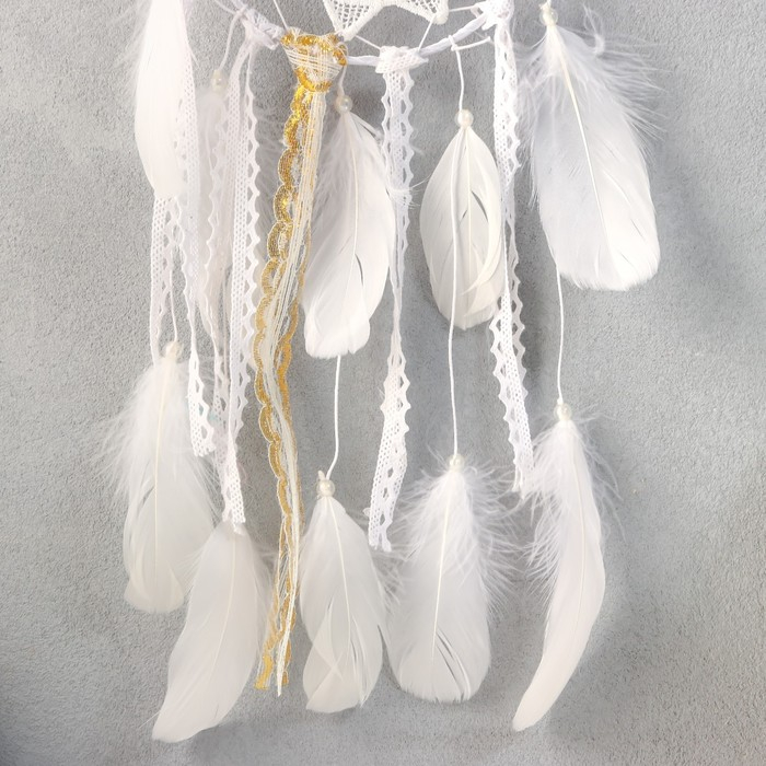 Ловец снов Ловец снов "Кружевной цветок " d=15 см МИКС 52 см