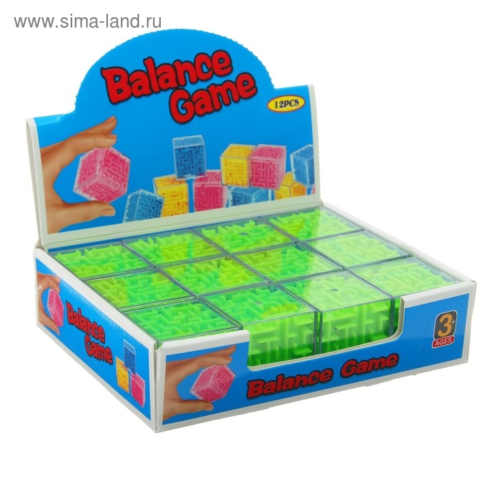 Головоломка &laquo;Лабиринт&raquo;, цвет зелёный