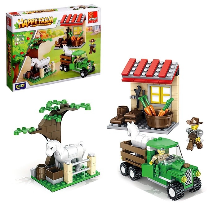 Конструктор Ферма &laquo;Конюшня&raquo;, 247 деталей