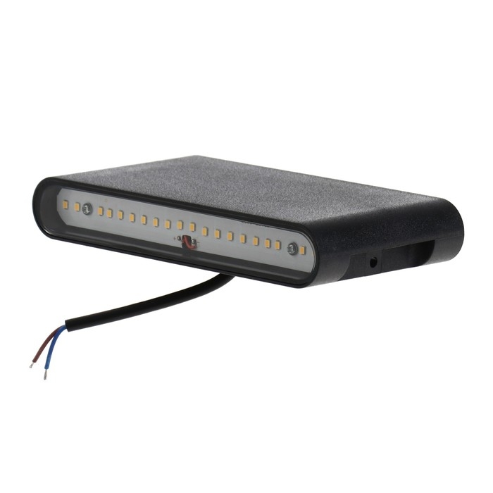 Светильник фасадный «Гловер», FSD-085, 10 Вт, 3000К, IP65, 220 В, пластик, черный Светильник фасадный «Гловер», FSD-085, 10 Вт, 3000К, IP65, 220 В, пластик, черный