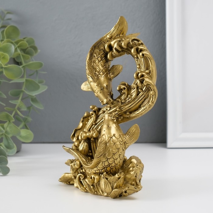 Нэцкэ бронза Нэцкэ бронза "Карпы"15 х 6,5 х 5 см