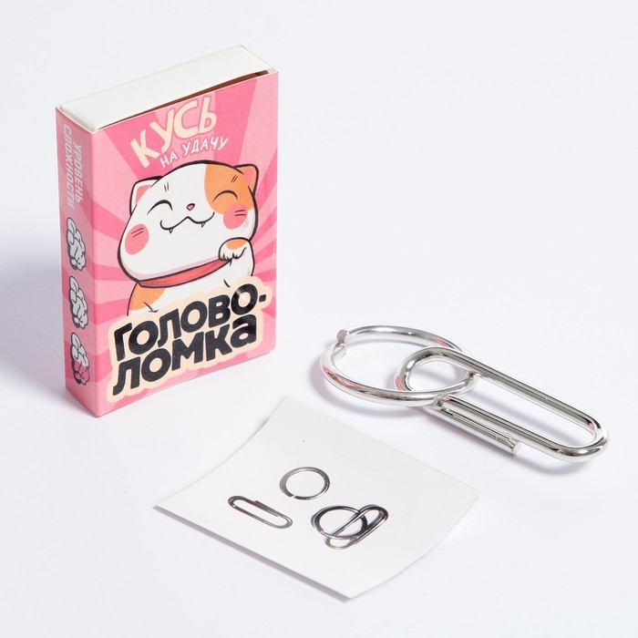 Головоломка &laquo;Прокачай мозги&raquo; металл, МИКС