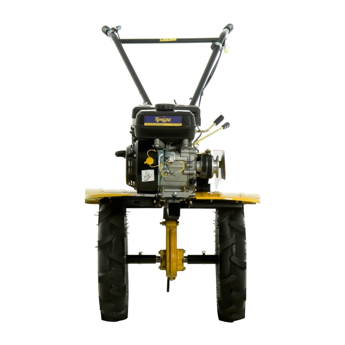 Мотоблок ТУНДРА, 7 л.с., чугунный редуктор, скорости 2/1, колеса 4.00-10 Мотоблок ТУНДРА, 7 л.с., чугунный редуктор, скорости 2/1, колеса 4.00-10", ручной старт
