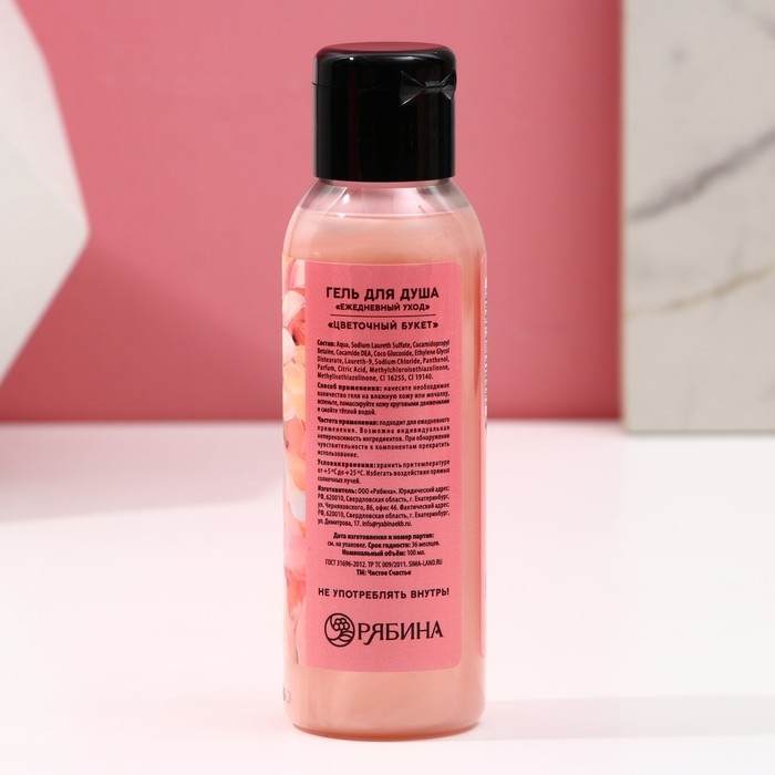 Подарочный набор косметики &laquo;Пусть сбываются мечты!&raquo;, гель для душа 100 мл и бомбочка для ванны 40 г, ЧИСТОЕ СЧАСТЬЕ