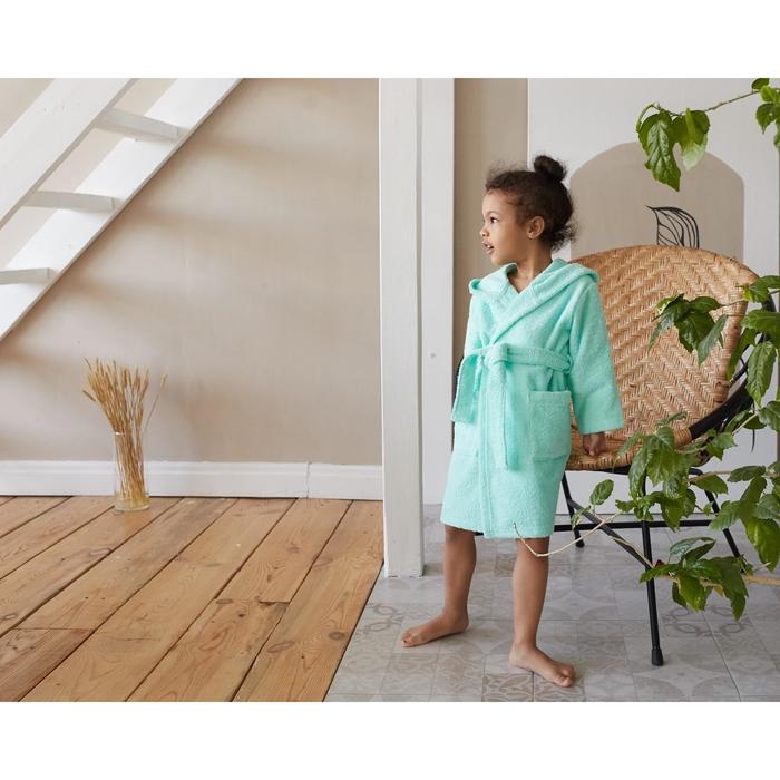 Халат махровый детский, размер 36 Халат махровый детский, размер 36