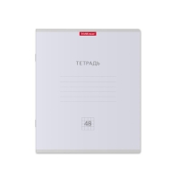 Тетрадь 48 листов в клетку, ErichKrause "Классика Pastel", обложка мелованный картон, блок офсет 100% белизна, МИКС