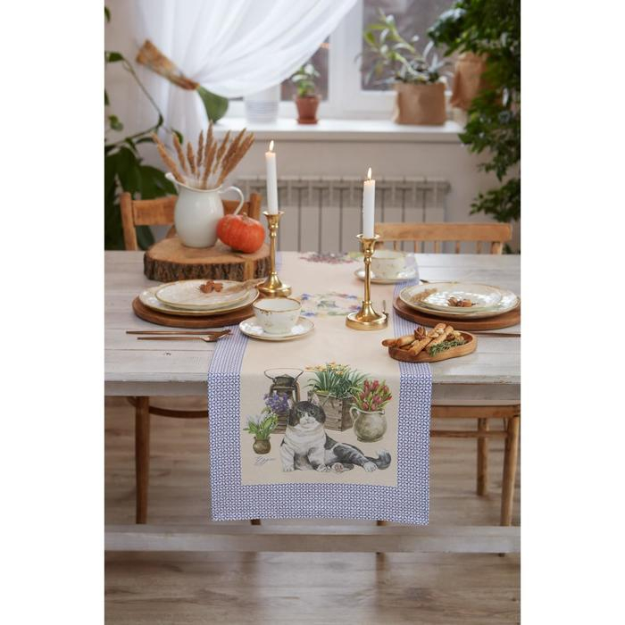 Дорожка «Этель» Уютные коты 40*146 см Дорожка «Этель» Уютные коты 40*146 см