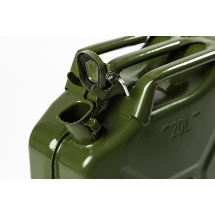 Канистра стальная для ГСМ ZARYA, 20 л, металлическая, крышка с рычагом Канистра стальная для ГСМ ZARYA, 20 л, металлическая, крышка с рычагом