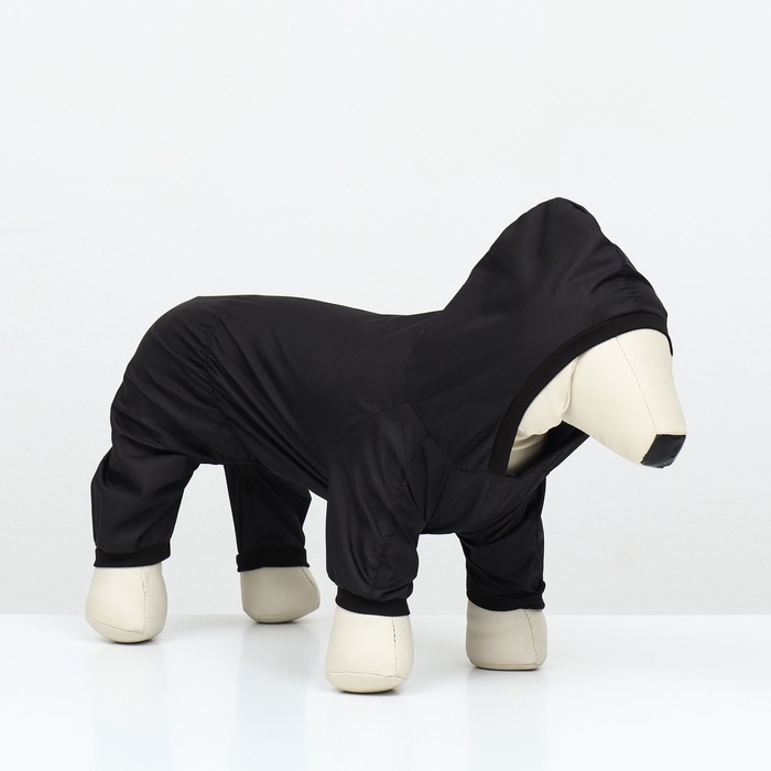 Комбинезон для животных, без подклада, размер 3XL, чёрный