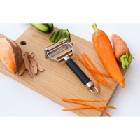 Овощерезка Доляна Venus, 21 см, нержавеющая сталь, цвет чёрный Овощерезка Доляна Venus, 21 см, нержавеющая сталь, цвет чёрный