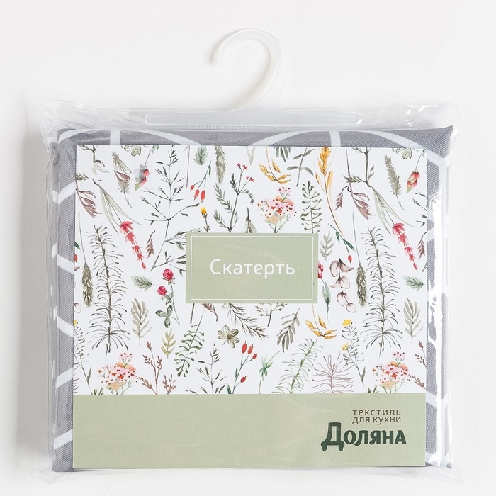 Скатерть Доляна Hexagon 145х220 см, 100% п/э Скатерть Доляна Hexagon 145х220 см, 100% п/э