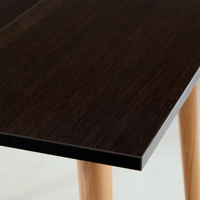 Стол раскладной квадратный, 800х800/1200х755, Дуб венге Стол раскладной квадратный, 800х800/1200х755, Дуб венге