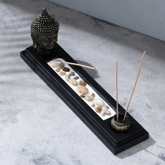 Подставка для благовоний Подставка для благовоний "Утро", 28 х 6 х 12 см, бетон