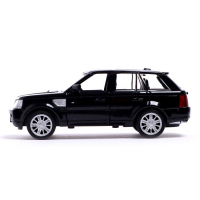 Машина металлическая LAND ROVER RANGE ROVER SPORT,1:32, открываются двери, инерция, цвет чёрный Машина металлическая LAND ROVER RANGE ROVER SPORT,1:32, открываются двери, инерция, цвет чёрный