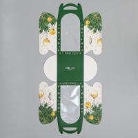 Складная коробка под маленький торт «С Новым годом», шары, 15 х 15 х 18 см, Новый год Складная коробка под маленький торт «С Новым годом», шары, 15 х 15 х 18 см, Новый год