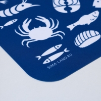 Доска разделочная, набор 4 шт., пластик &laquo;Ассорти&raquo;, 30х20 см