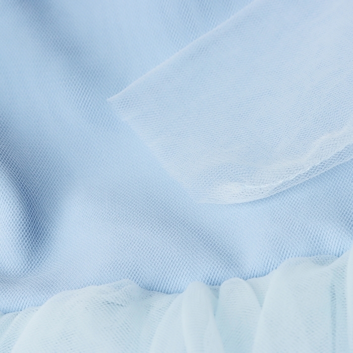 Платье нарядное детское MINAKU: PartyDress, цвет голубой, рост 104 см