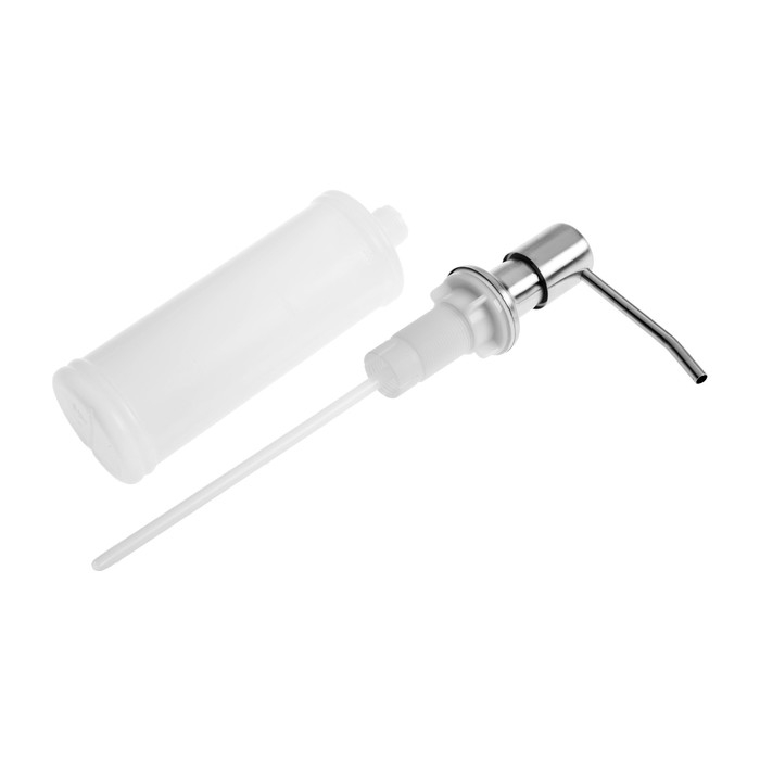 Дозатор для моющего средства ZEIN Z3615, на мойку, встраиваемый, сатин