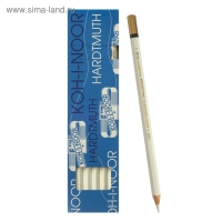 Карандаш акварельный Koh-I-Noor Mondeluz 3720/001, белый титан, 175 мм, грифель 3.8 мм, ЦЕНА ЗА 1 ШТ Карандаш акварельный Koh-I-Noor Mondeluz 3720/001, белый титан, 175 мм, грифель 3.8 мм, ЦЕНА ЗА 1 ШТ