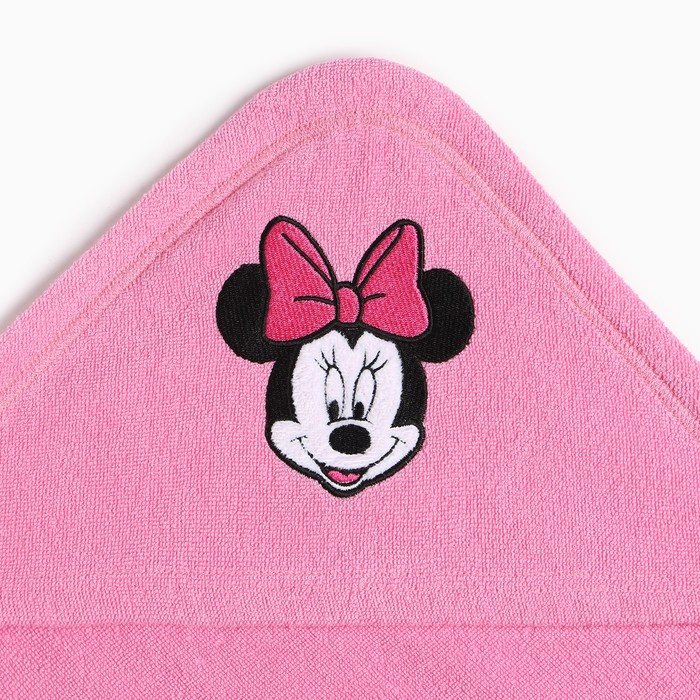 Полотенце уголок махровое «Минни Маус», 75 х 75 см, 100% хлопок Полотенце уголок махровое «Минни Маус», 75 х 75 см, 100% хлопок