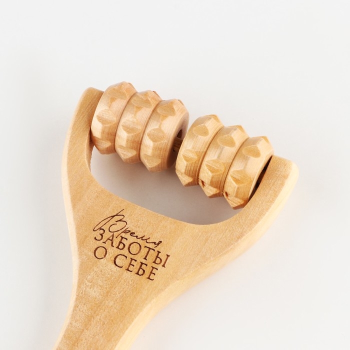 Массажер, универсальный, для тела Массажер, универсальный, для тела "Natural beauty", 15 х 8 х 3 см