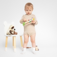 Боди-водолазка детская MINAKU, цвет бежевый, рост 68-74 см Боди-водолазка детская MINAKU, цвет бежевый, рост 68-74 см