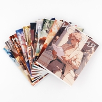 Набор тетрадей 48 листов, 10 предметов, внутренний блок №1 &laquo;1 сентября: Аниме&raquo; ВД лак