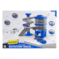 Парковка &laquo;Полицейский участок&raquo;, с 2 машинками, свет и звук