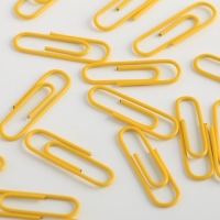 Подарочный набор &laquo;Будь как авокадо&raquo;, блок бумаг 150 л, скрепки, кнопки, зажимы