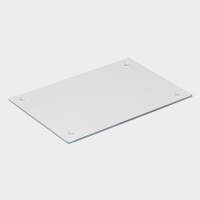 Доска разделочная стеклянная Доляна &laquo;Чёрный мрамор&raquo;, 30&times;20 см