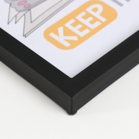 Фоторамка пластик 21х30 см 3 серия, чёрный