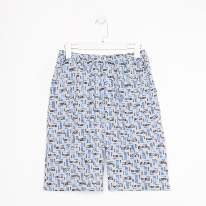 Шорты мужские домашние, в клетку, размер 56