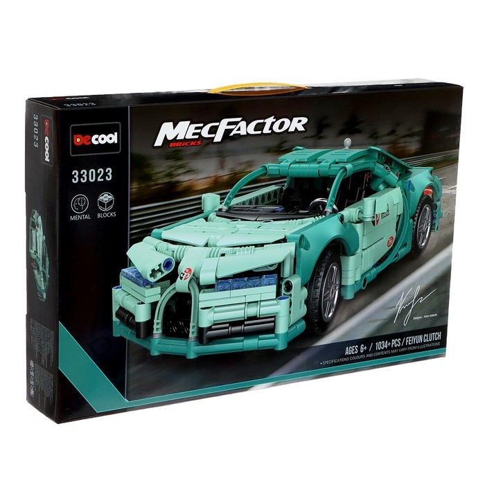 Конструктор Техно &laquo;Фурия Тиффани&raquo;, 1034 детали