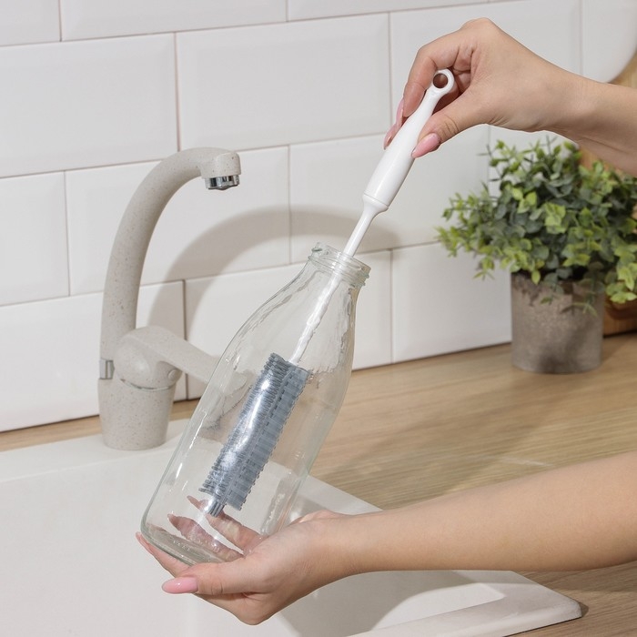 Ёрш для мытья посуды универсальный, 32&times;3,5 см