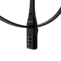 Замок навесной, кодовый с нерж. тросом, БУЛАТ ВС 455 НС (11*530), цвет черный Замок навесной, кодовый с нерж. тросом, БУЛАТ ВС 455 НС (11*530), цвет черный