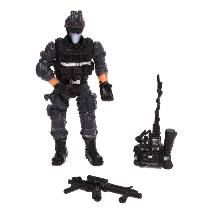 Фигурка героя &laquo;Спецназ&raquo;, с аксессуарами, 10х5 см, МИКС