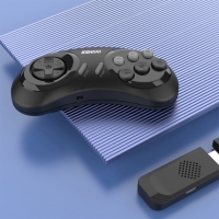 Игровая приставка SG800, 1600 игр, AV кабель, 2 беспроводных джойстика, чёрная Игровая приставка SG800, 1600 игр, AV кабель, 2 беспроводных джойстика, чёрная